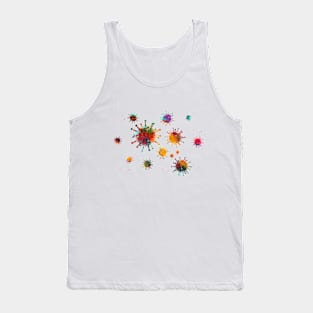 Virus illustration Tank Top